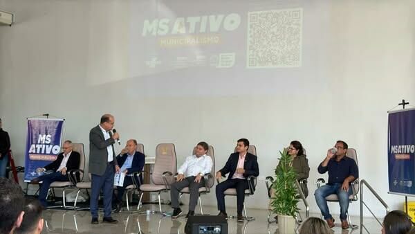 Imagem de compartilhamento para o artigo Coxim sedia 1º Seminário Regional do MS Ativo Municipalismo com presença de 11 municípios e foco na gestão eficiente da MS Todo dia